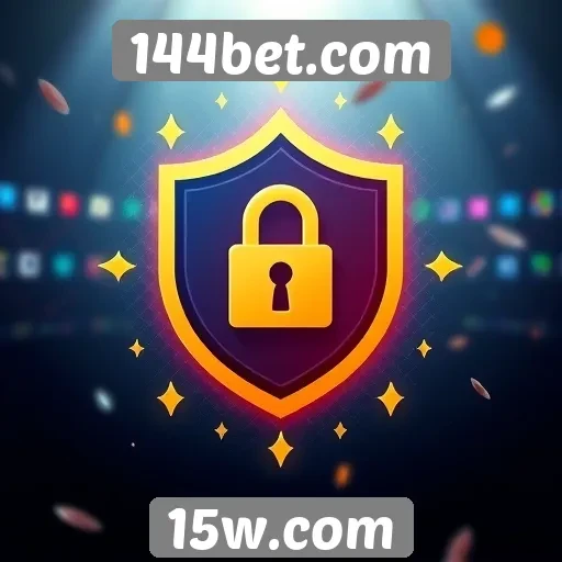 Recursos de segurança disponíveis no site 144bet.com
